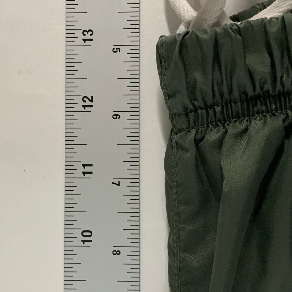 Nike XXL Mens Vintage Full Zip Track Pants Green Streetwear Gorpcore *flaw - Picture 9 of 11
